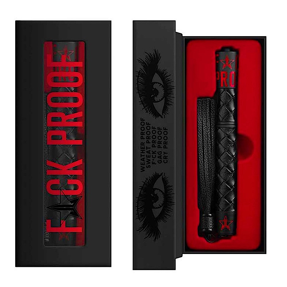 Jeffree Star | F**k Proof Mascara Black | NiB leather whip tube design kinky fun - Picture 14 of 16